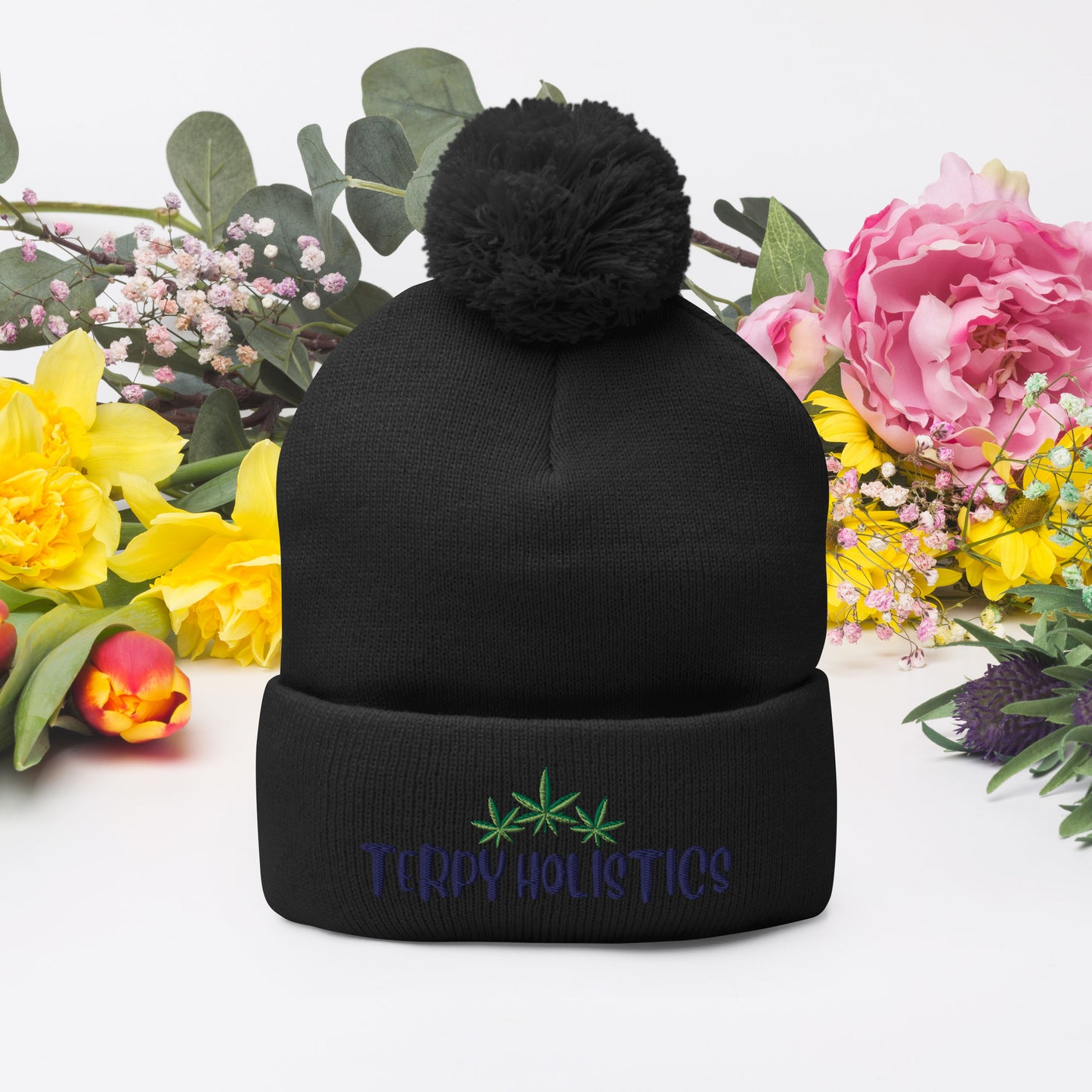Terpy Holistics Pom-Pom Beanie