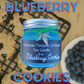 Blueberry Cookies by Terpy Holistics Premium Terpene Infused Soy Wax Candle All Natural Made in USA Aromatherapy 8oz